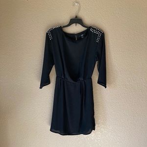H&M Rhinestone Cocktail/Formal Dress Black